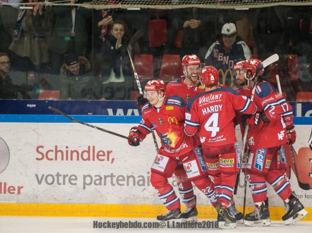 Photo hockey match Grenoble  - Angers  le 16/01/2018