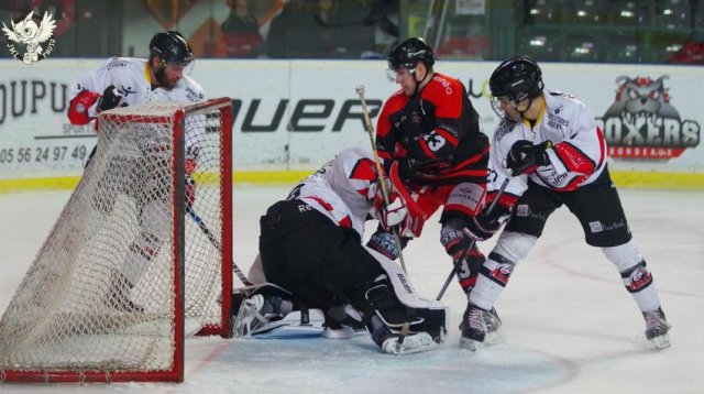 Photo hockey match Bordeaux - Nice le 14/01/2018