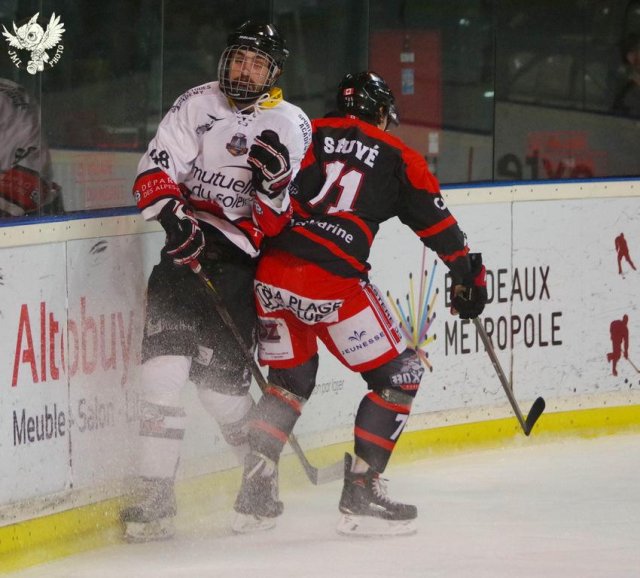 Photo hockey match Bordeaux - Nice le 14/01/2018