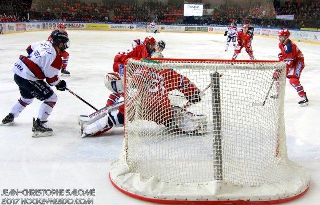 Photo hockey match Grenoble  - Angers  le 16/01/2018