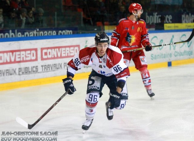 Photo hockey match Grenoble  - Angers  le 16/01/2018