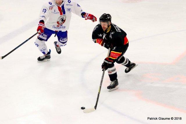 Photo hockey match Nice - Lyon le 19/01/2018