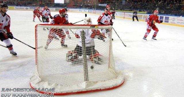Photo hockey match Grenoble  - Amiens  le 21/01/2018