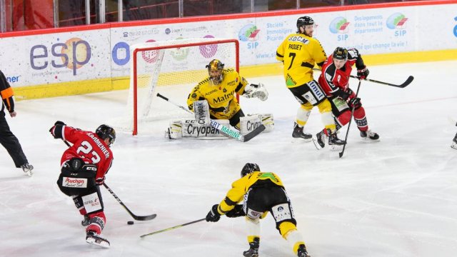 Photo hockey match Amiens  - Rouen le 19/01/2018