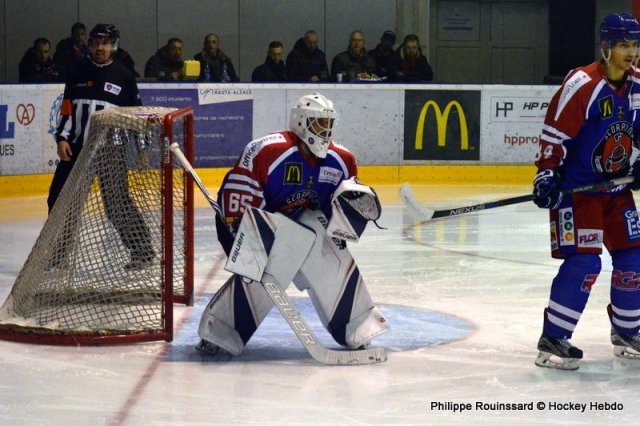 Photo hockey match Mulhouse - Chamonix  le 21/01/2018