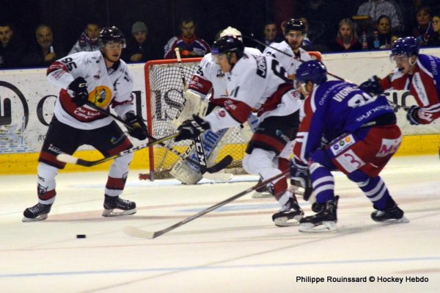 Photo hockey match Mulhouse - Chamonix  le 21/01/2018