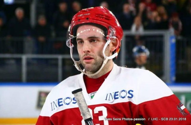 Photo hockey match Lausanne - Bern le 23/01/2018