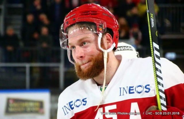 Photo hockey match Lausanne - Bern le 23/01/2018