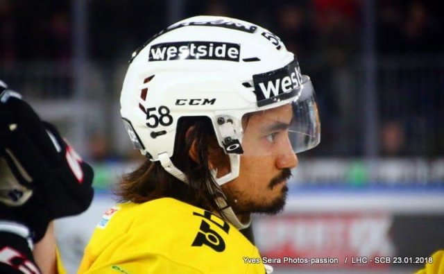 Photo hockey match Lausanne - Bern le 23/01/2018