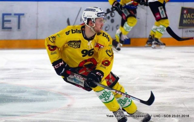 Photo hockey match Lausanne - Bern le 23/01/2018