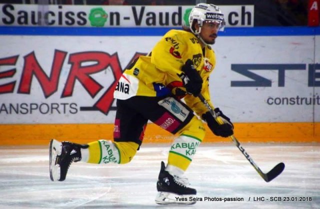 Photo hockey match Lausanne - Bern le 23/01/2018
