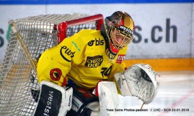 Photo hockey match Lausanne - Bern le 23/01/2018