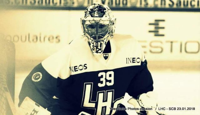 Photo hockey match Lausanne - Bern le 23/01/2018