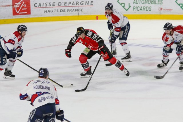 Photo hockey match Amiens  - Angers  le 23/01/2018