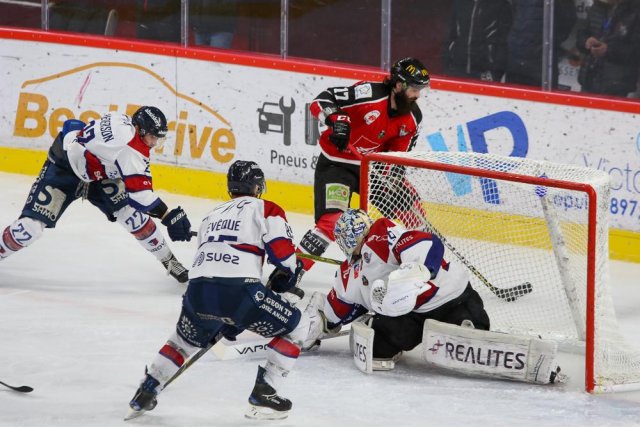 Photo hockey match Amiens  - Angers  le 23/01/2018