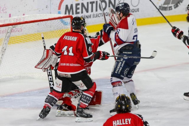 Photo hockey match Amiens  - Angers  le 23/01/2018