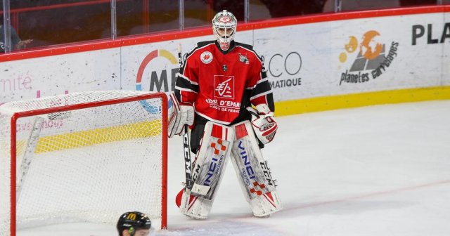 Photo hockey match Amiens  - Angers  le 23/01/2018