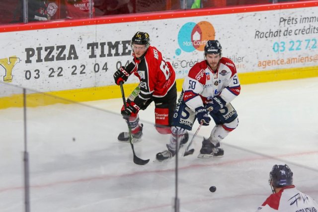 Photo hockey match Amiens  - Angers  le 23/01/2018