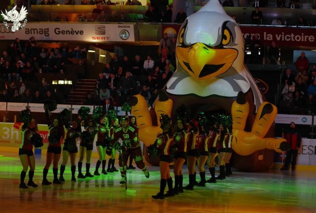 Photo hockey match Genève - Lausanne le 26/01/2018
