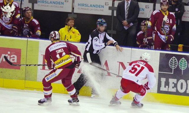 Photo hockey match Genève - Lausanne le 26/01/2018