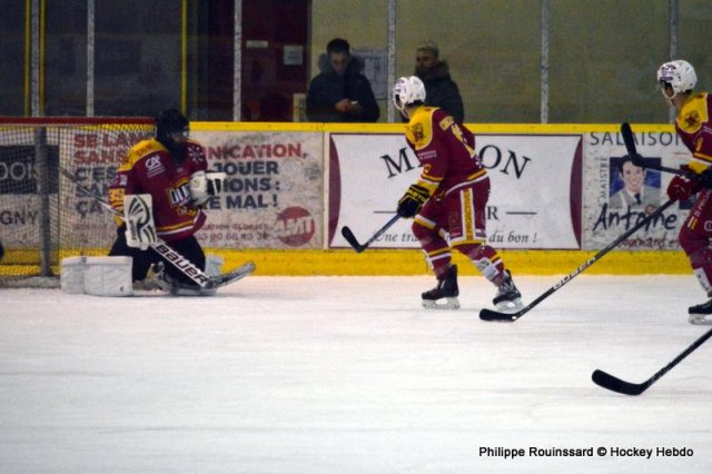 Photo hockey match Dijon  - Epinal  le 27/01/2018