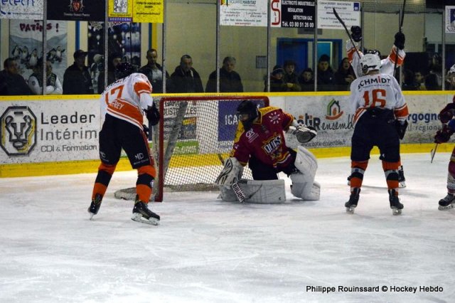 Photo hockey match Dijon  - Epinal  le 27/01/2018