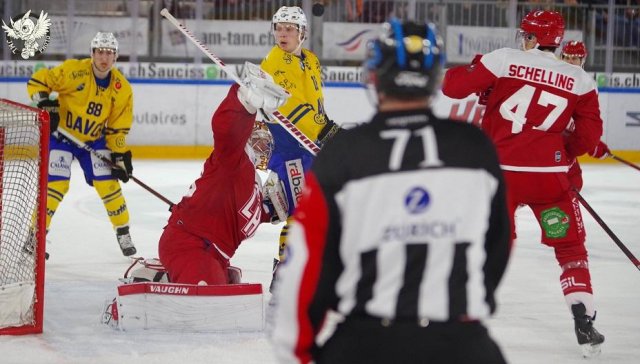 Photo hockey match Lausanne - Davos le 27/01/2018