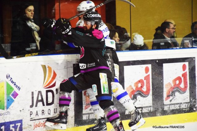 Photo hockey match Nantes - Courchevel-Méribel-Pralognan le 27/01/2018