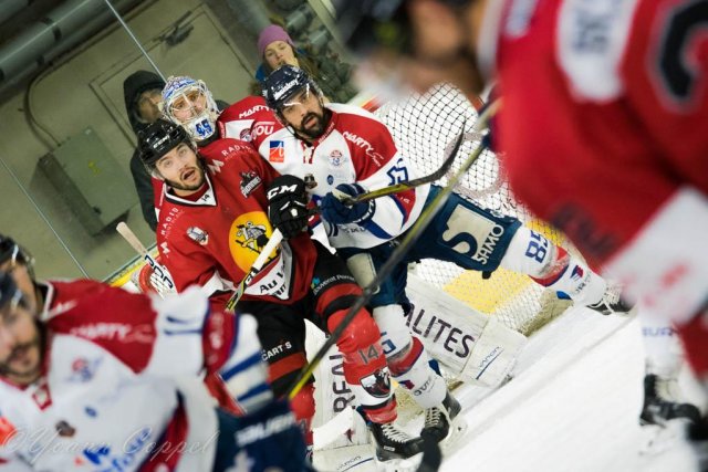 Photo hockey match Chamonix  - Angers  le 30/01/2018