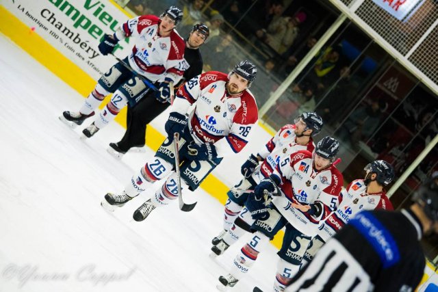 Photo hockey match Chamonix  - Angers  le 30/01/2018