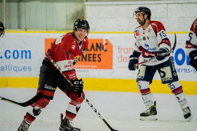 Photo hockey match Chamonix  - Angers  le 30/01/2018