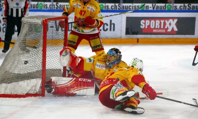 Photo hockey match Lausanne - Bienne le 01/02/2018