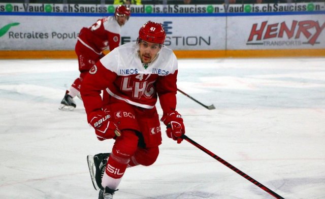 Photo hockey match Lausanne - Bienne le 01/02/2018