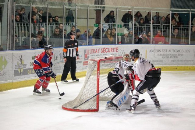 Photo hockey match Angers  - Nice le 04/02/2018