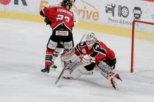 Photo hockey match Amiens  - Nice le 09/02/2018