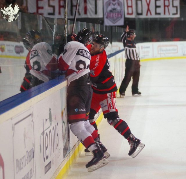 Photo hockey match Bordeaux - Chamonix  le 20/02/2018