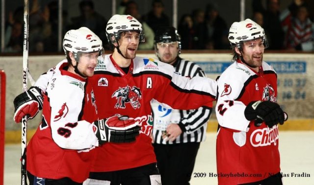 Photo hockey match Briançon  - Morzine-Avoriaz le 04/03/2009