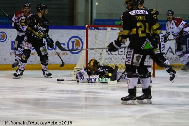 Photo hockey match Rouen - Angers  le 23/02/2018