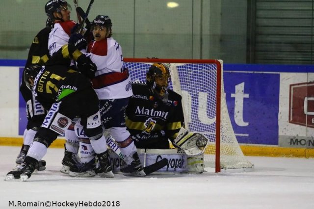 Photo hockey match Rouen - Angers  le 23/02/2018