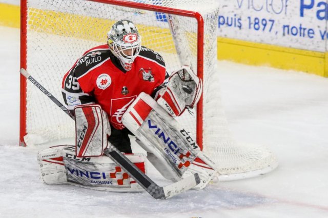 Photo hockey match Amiens  - Lyon le 23/02/2018