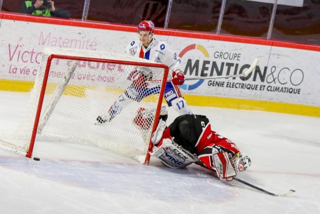 Photo hockey match Amiens  - Lyon le 23/02/2018