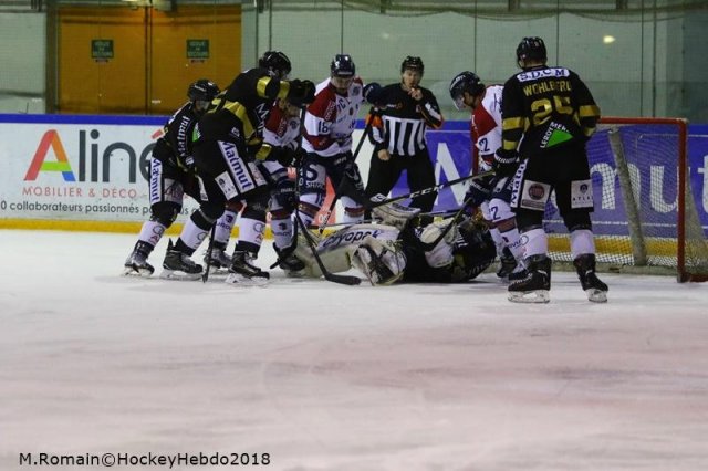 Photo hockey match Rouen - Angers  le 24/02/2018