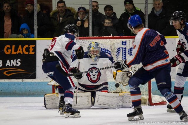 Photo hockey match Clermont-Ferrand - Wasquehal Lille le 24/02/2018