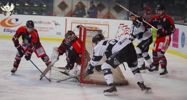 Photo hockey match Bordeaux - Gap  le 28/02/2018