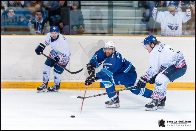Photo hockey match Marseille - Paris (FV) le 24/02/2018