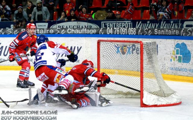 Photo hockey match Grenoble  - Mulhouse le 02/03/2018