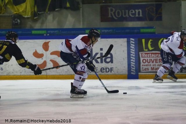 Photo hockey match Rouen - Angers  le 02/03/2018
