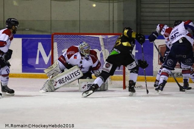 Photo hockey match Rouen - Angers  le 02/03/2018