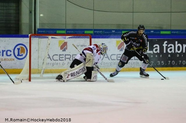 Photo hockey match Rouen - Angers  le 02/03/2018