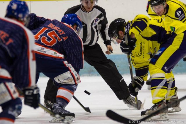 Photo hockey match Clermont-Ferrand - Châlons-en-Champagne le 03/03/2018